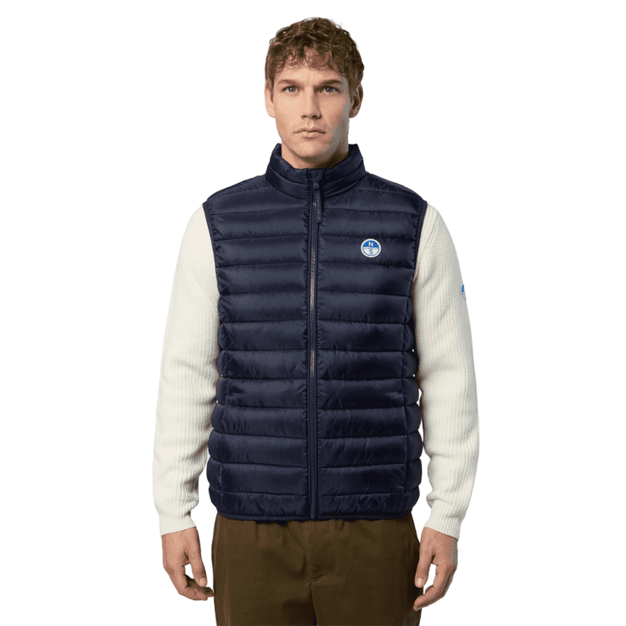 Chaqueta Sin Mangas Skye Navy Blue