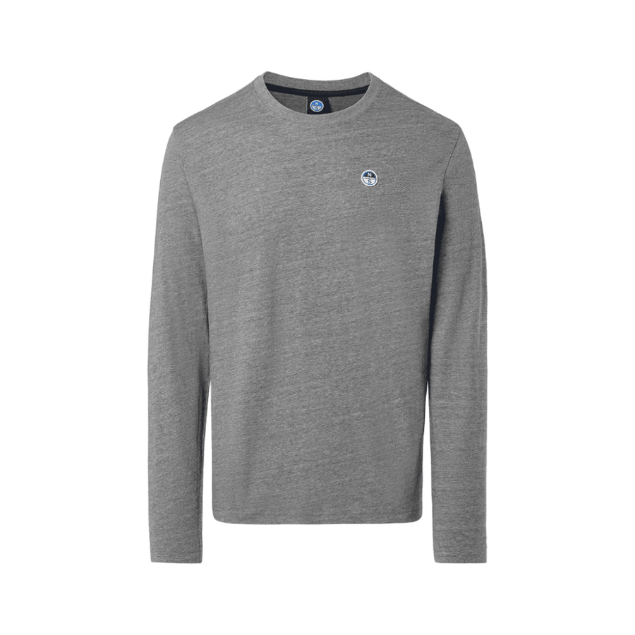Polera L/S Basic Bollo Grey Melange