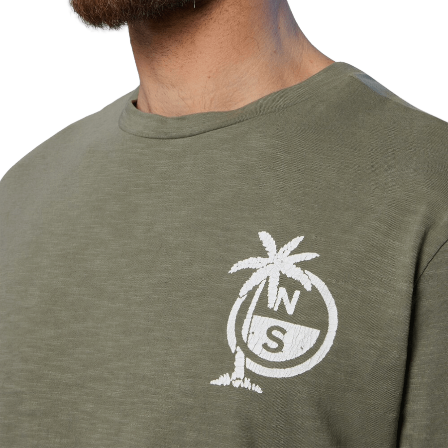 Polera S/S Slub Jersey Dusty Olive