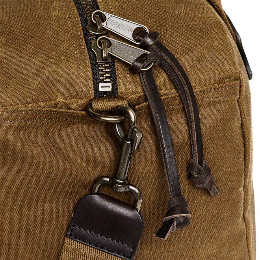 Bolso Tin Cloth Small Duffle Dark Tan