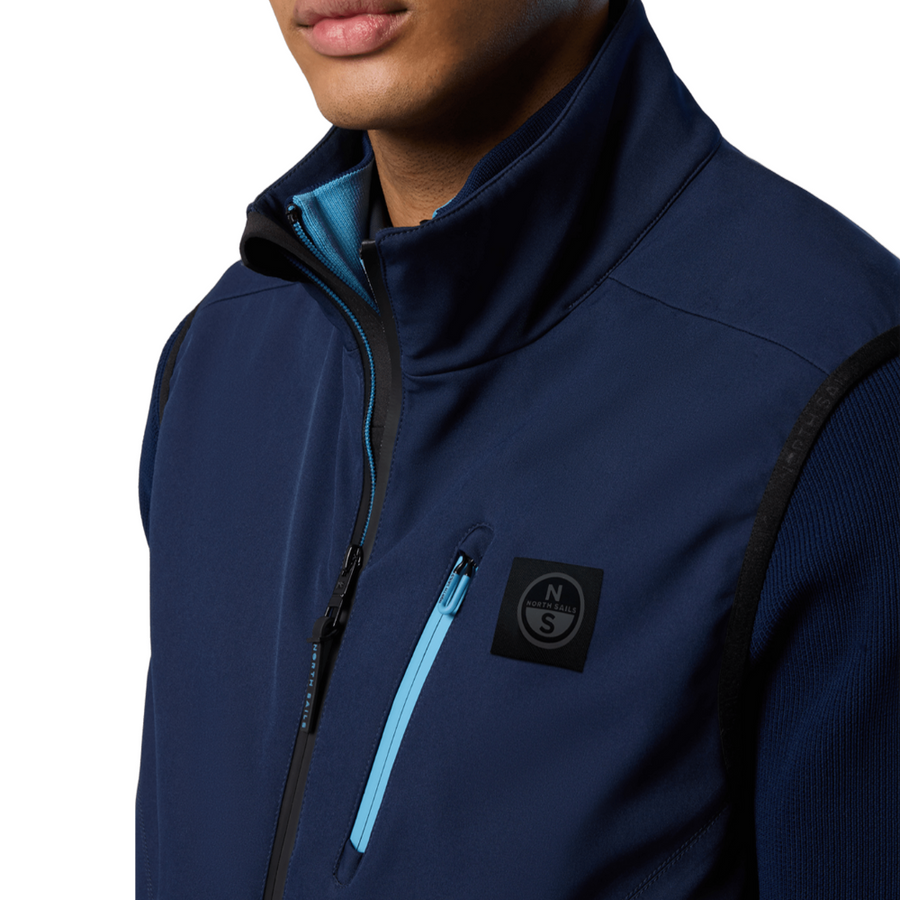 Chaqueta Sin Mangas Marin Utility Navy Blue