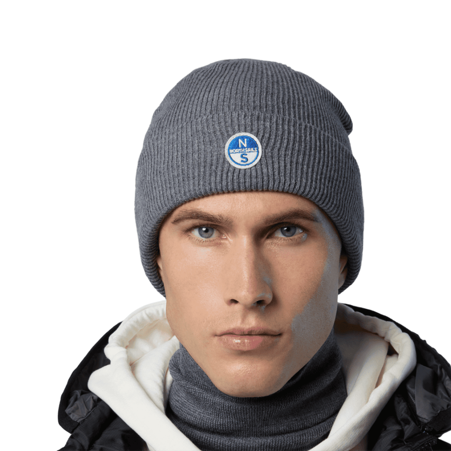 Gorro Logo Grey Melange