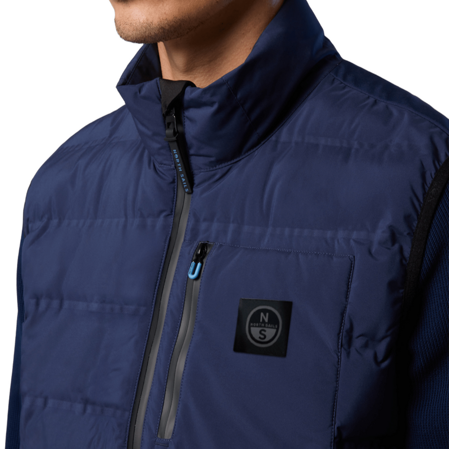 Chaqueta Sin Mangas Tiburon Navy Blue