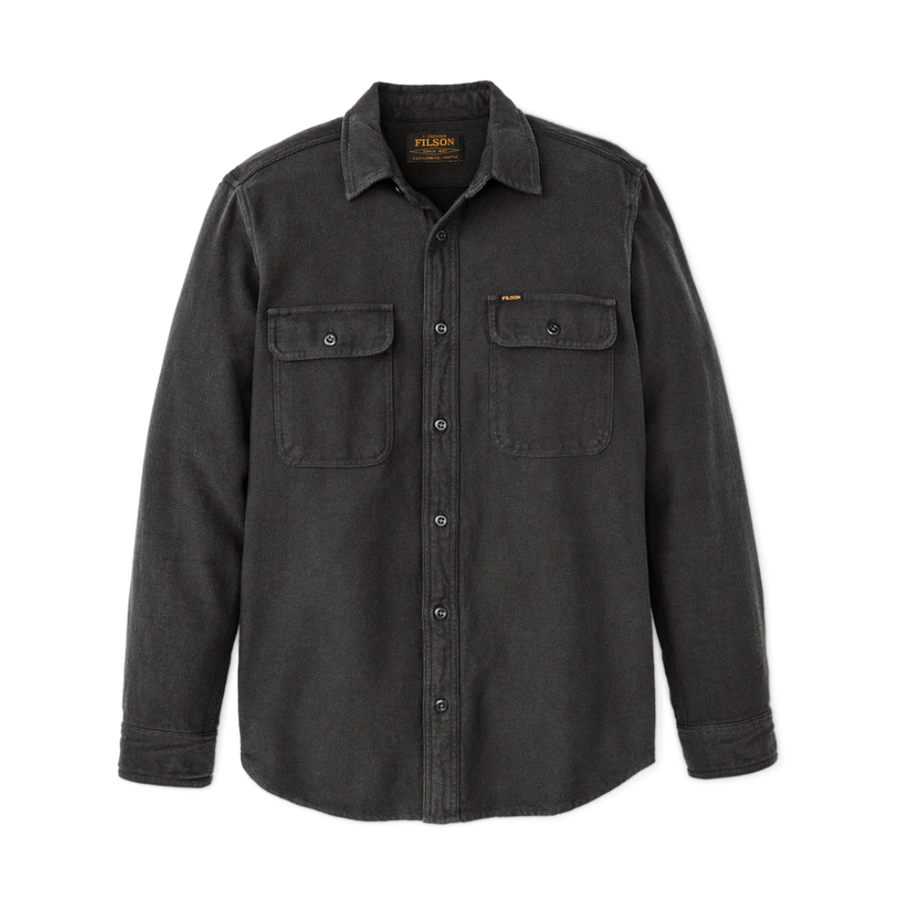 Camisa Vintage Flannel Work Charcoal