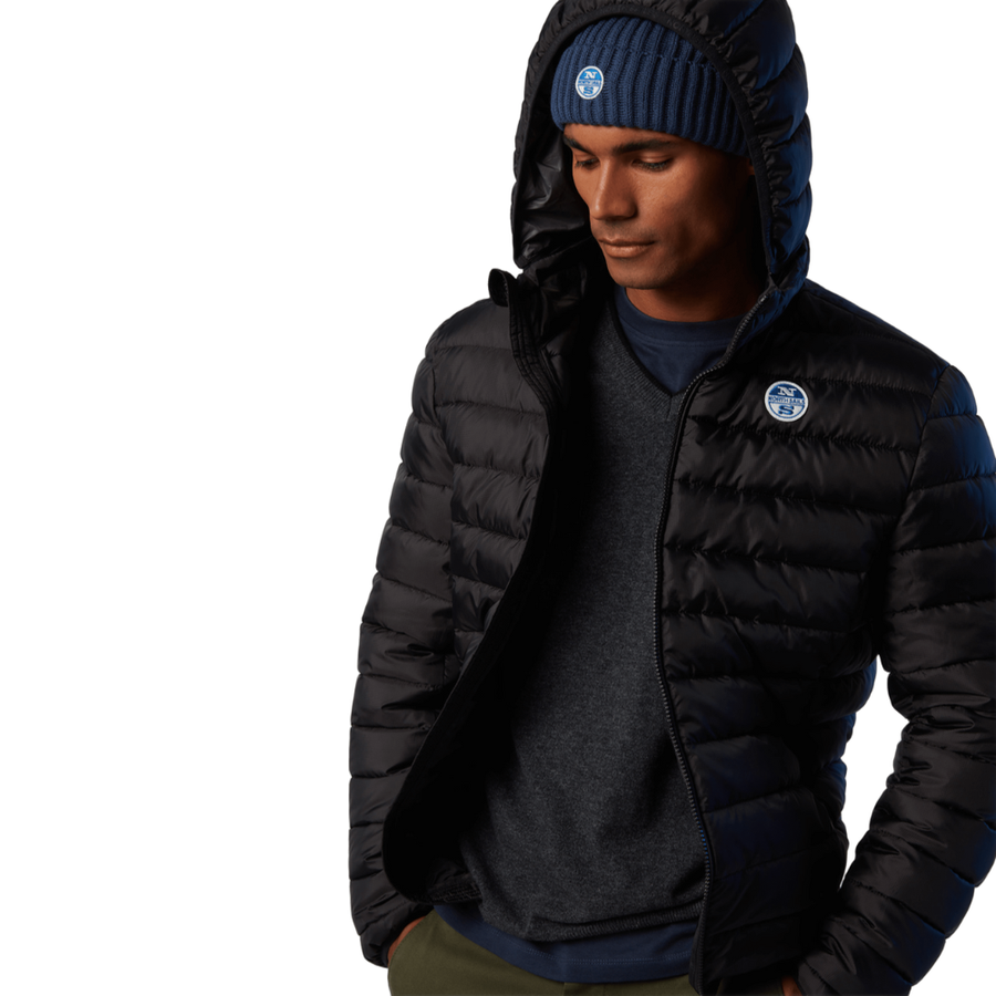 Chaqueta Sky Hoodie Black