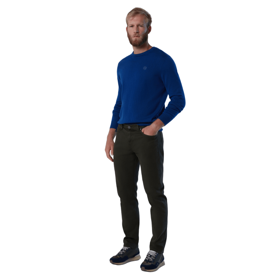 Regular 5 Pocket Denim Forest Night