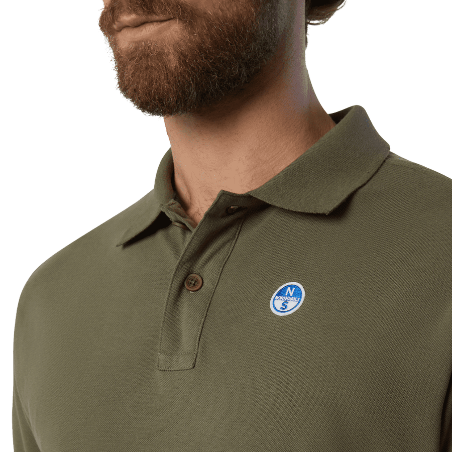 Polo Piqué S/S Dusty Olive