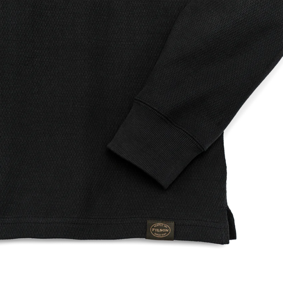 Polerón Waffle Knit Crewneck Navy