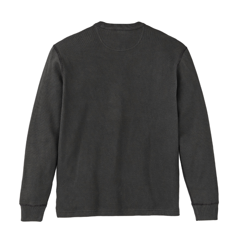 Polerón Waffle Knit Crewneck Faded Black