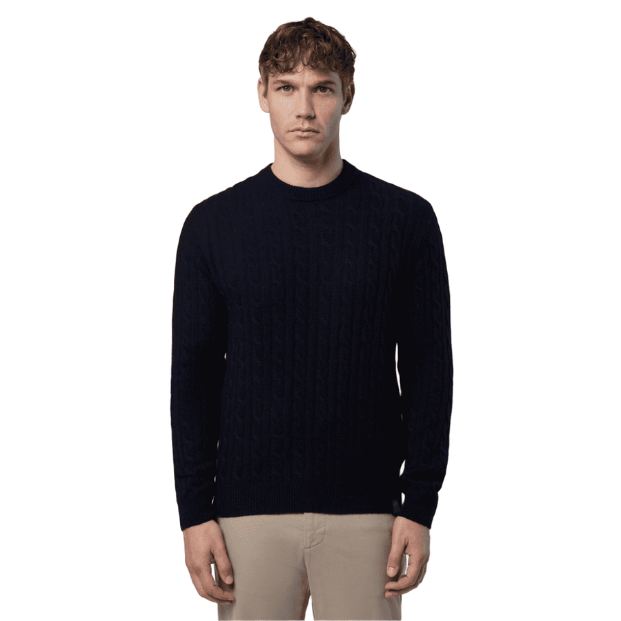 Sweater Crewneck 7GG Navy Blue