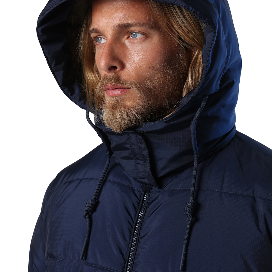 Chaqueta Olden Hooded Navy Blue