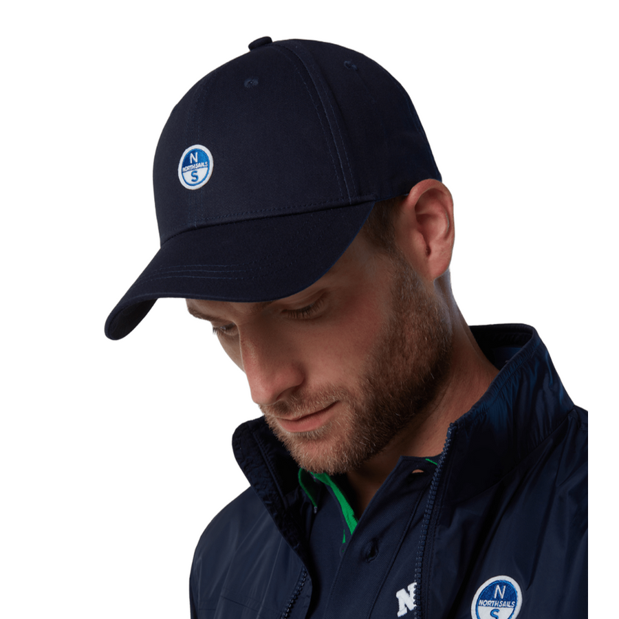 Baseball Cotton Cap Navy Blue