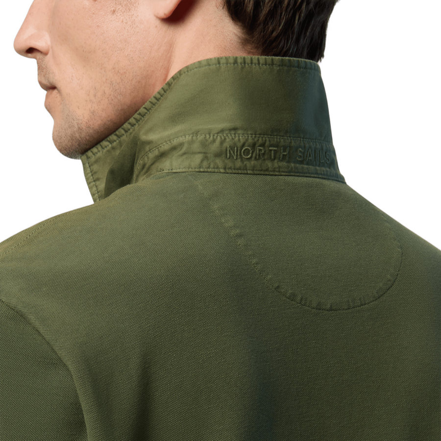 Polo Pique S/S Logo Deep Green