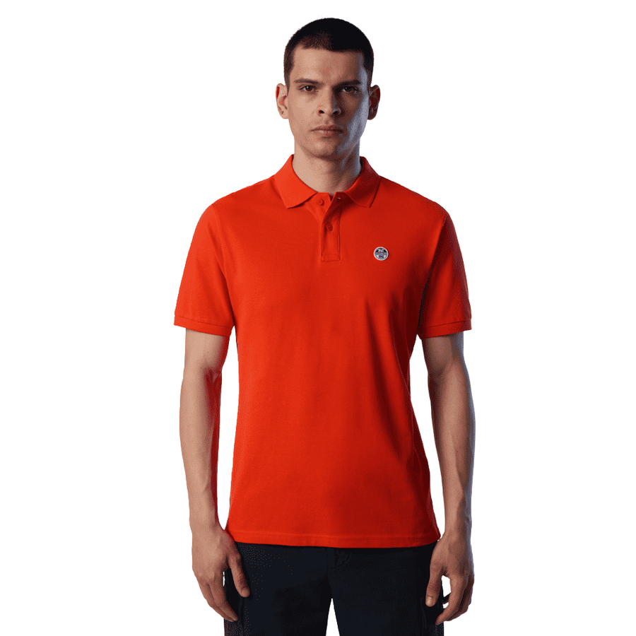 Polera Piqué Bright Orange