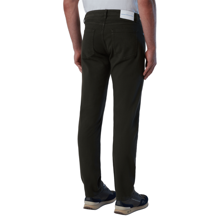 Regular 5 Pocket Denim Forest Night