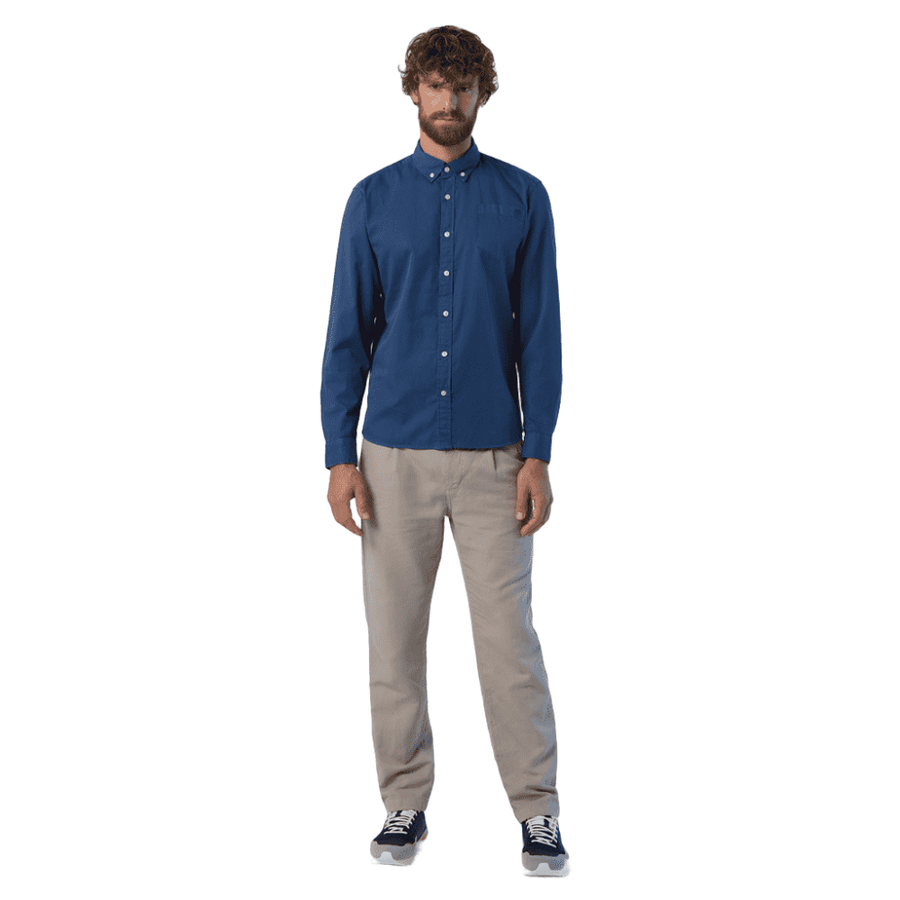 Camisa L/S Regular BD Dark Denim