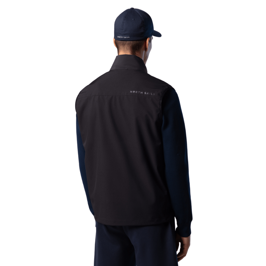 Chaqueta Sin Mangas Tiburon Black