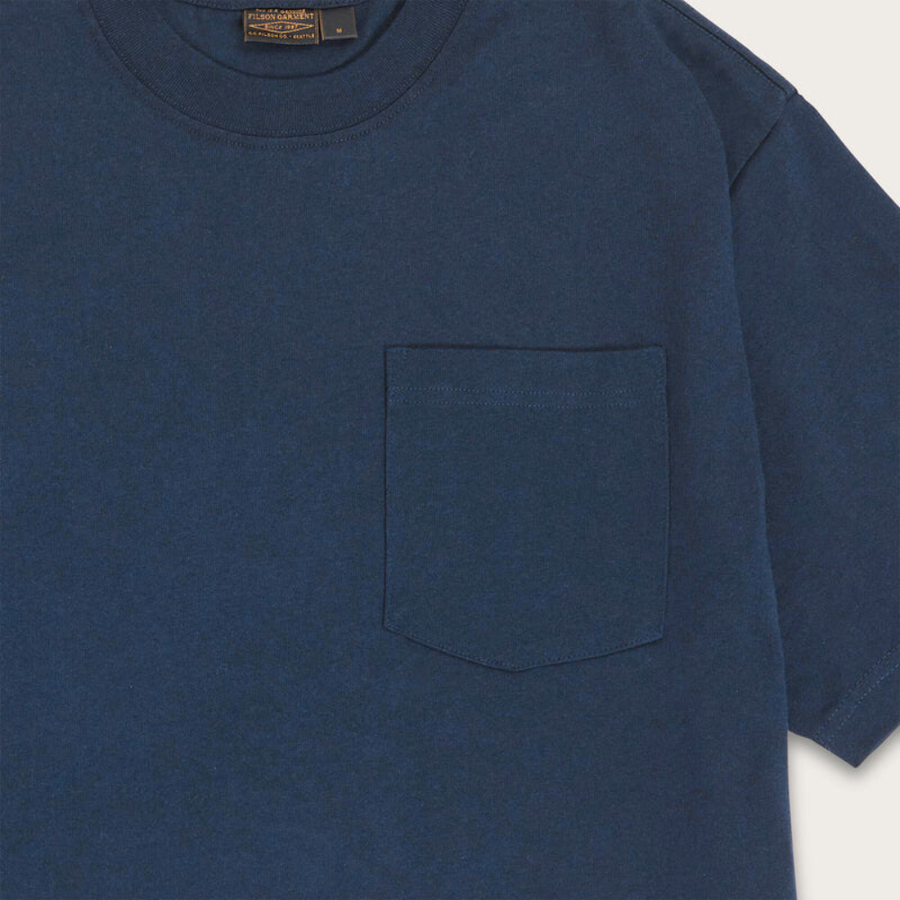 s/s Pioneer Solid One Pocket T-Shirt Dark Navy