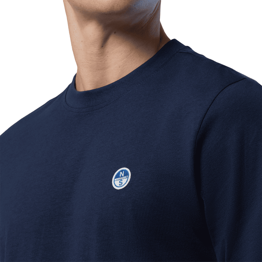 Polera L/S Basic Bollo Navy Blue