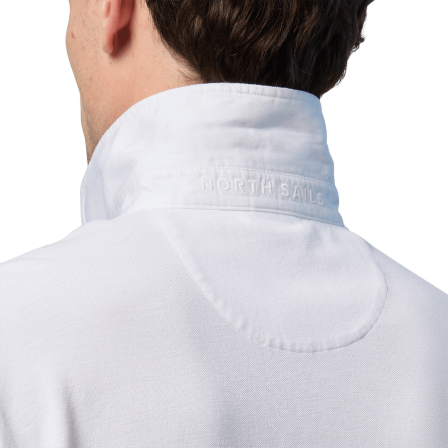 Polo Piqué S/S Logo White