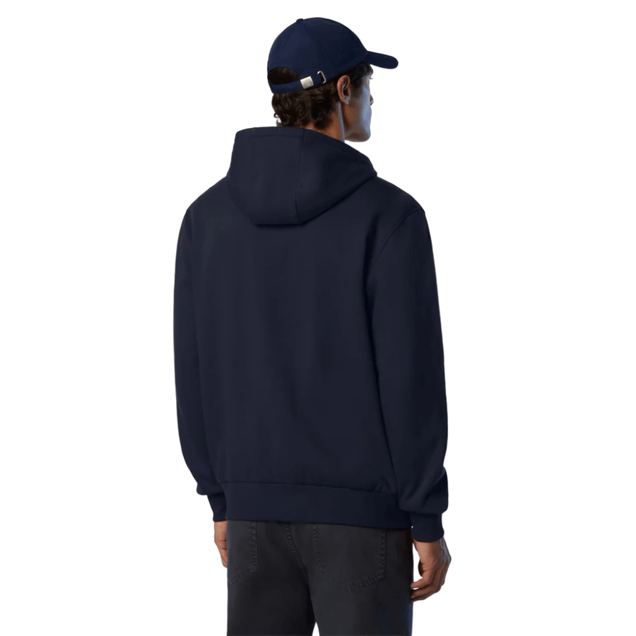 Polerón Hooded Full Zip Navy Blue