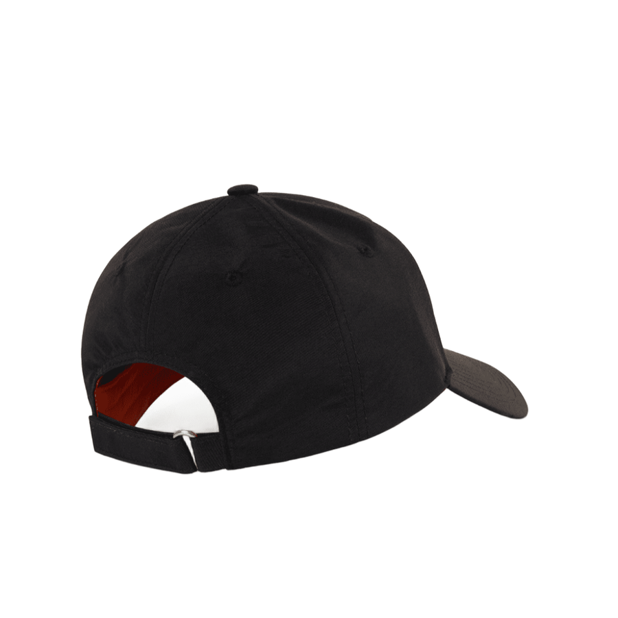 Baseball Cotton Cap Recycled Nylon Black