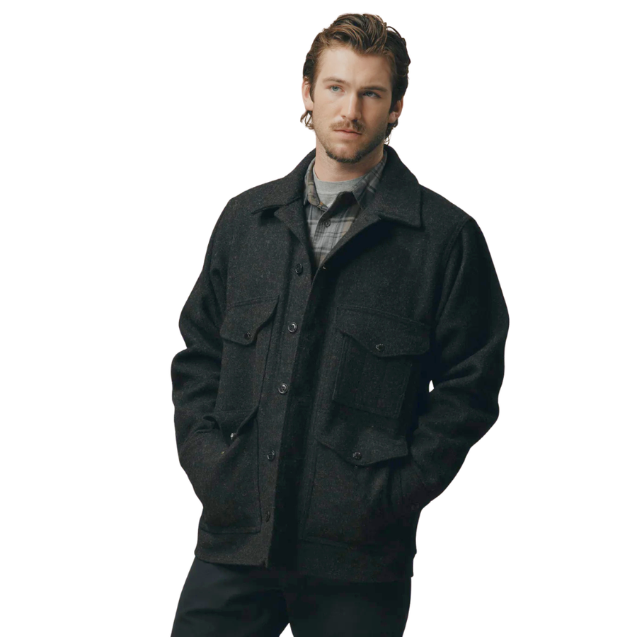 ジャケット・アウター 00s OSHKOSH Mackinaw Cruiser jacket BLK Chaqueta Mackinaw Cruiser Charcoal Filson Outbrands – OutBrands