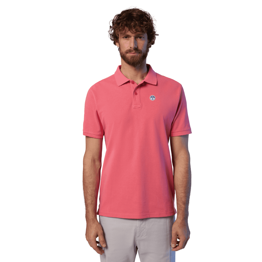 Polo Piqué S/S Calypso Coral