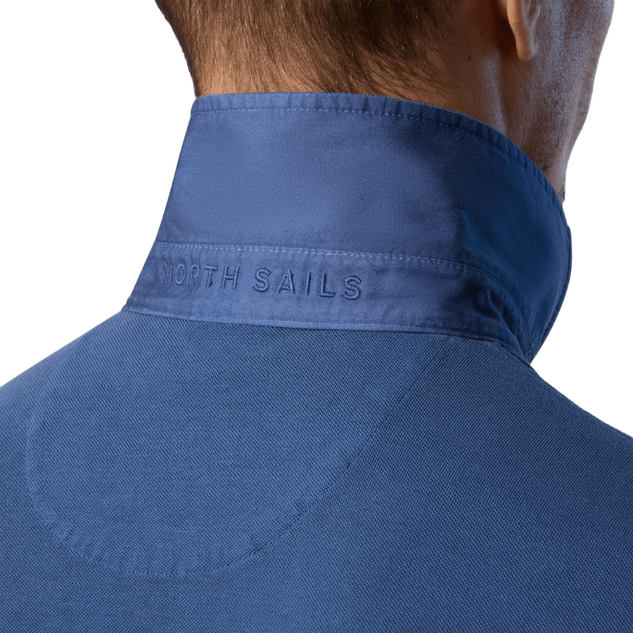 Polo Pique S/S Logo Dark Denim