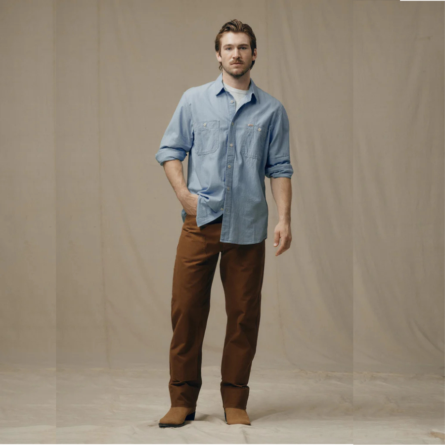 Camisa Chambray CPO Light Indigo