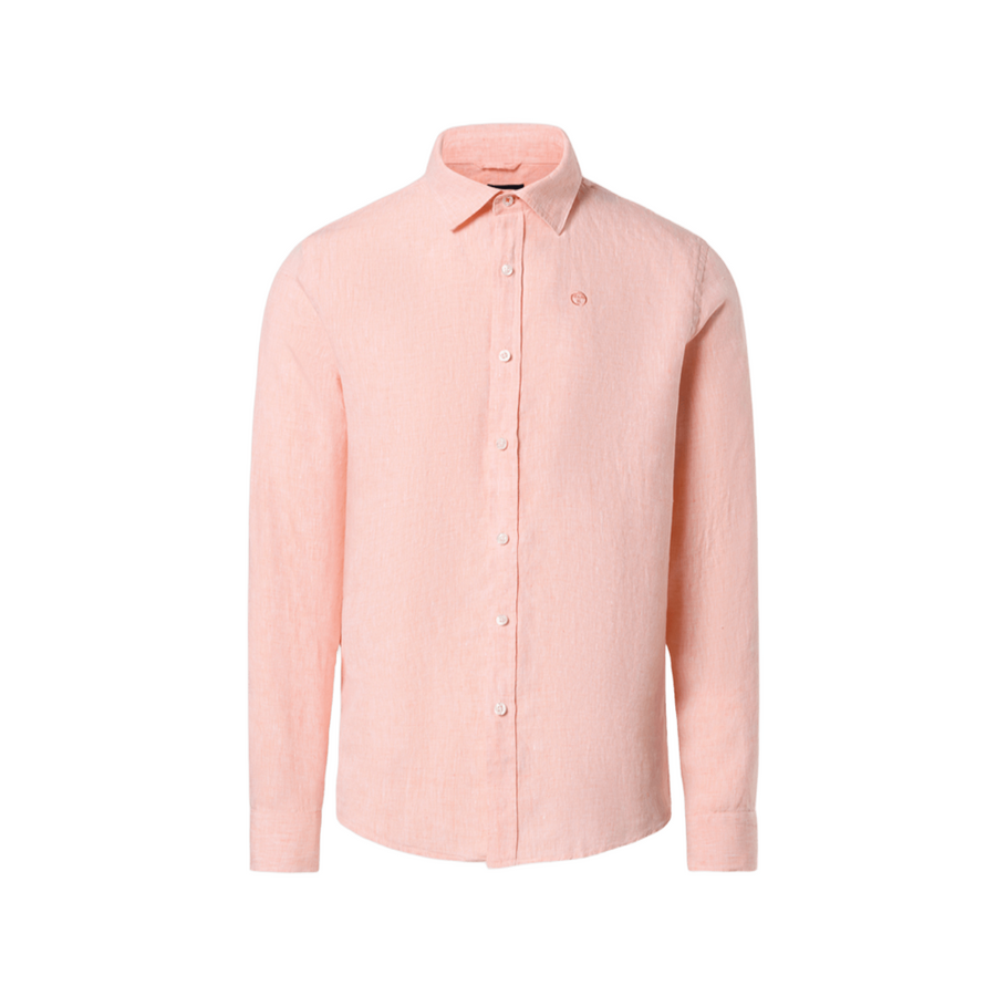 Camisa Spread Collar Regular Melon