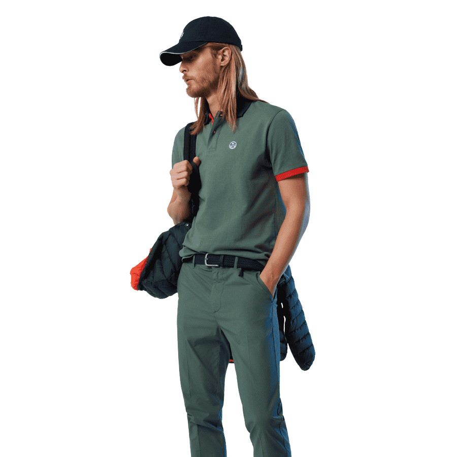 Pantalón Defender Slim Fit Chino Military Green