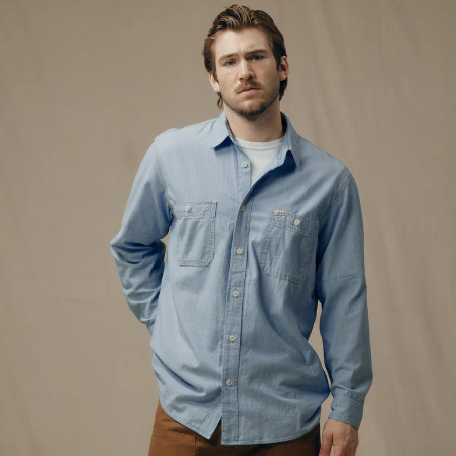 Camisa Chambray CPO Light Indigo