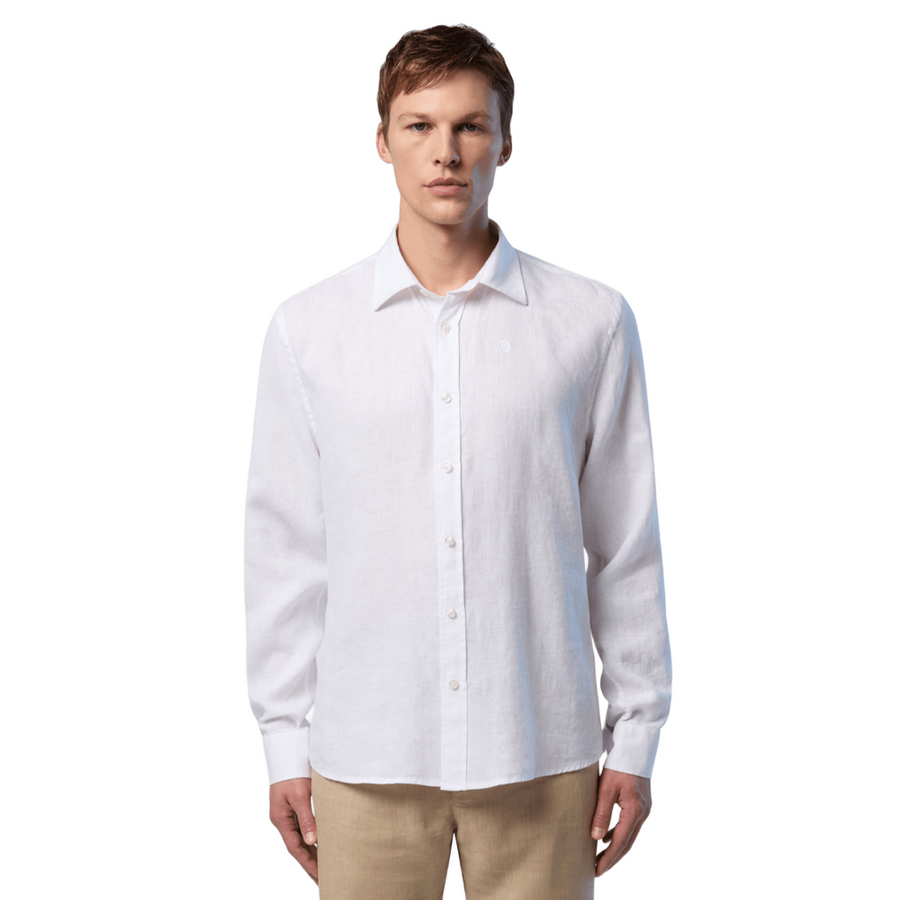 Camisa Spread Collar Regular White
