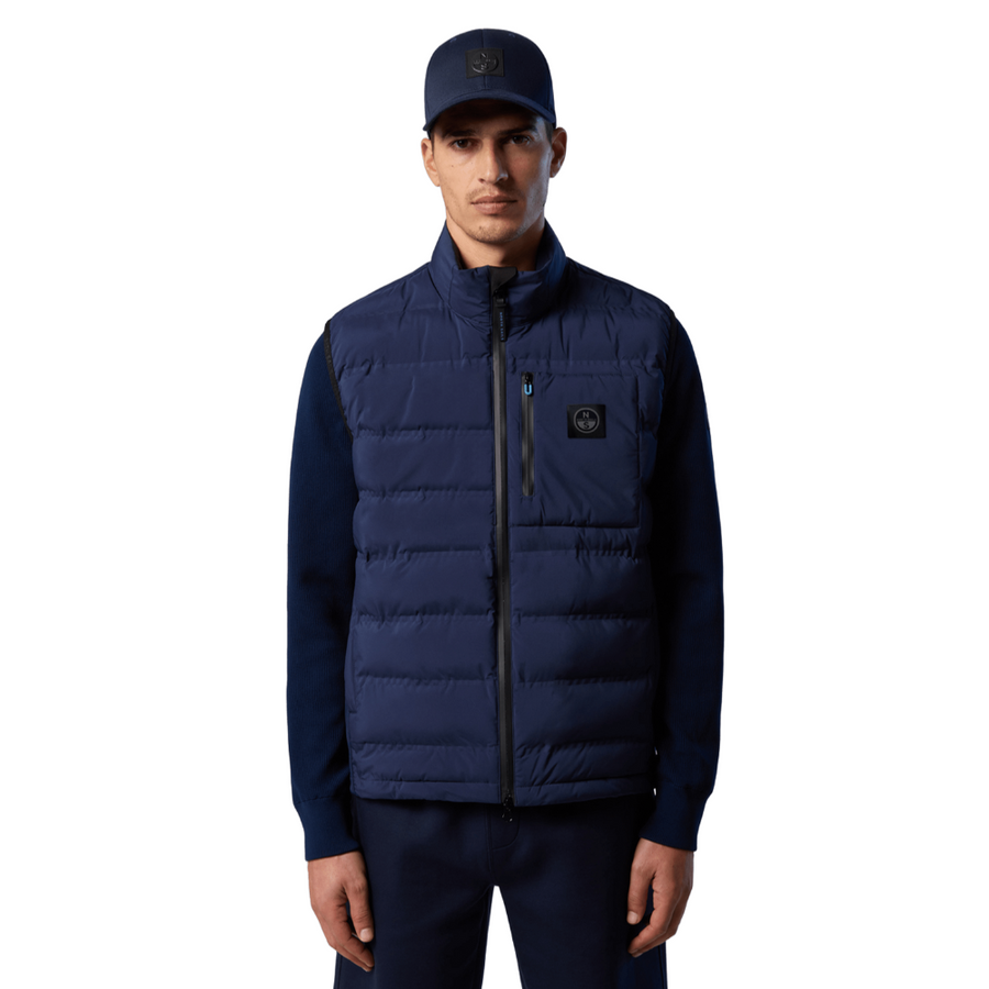 Chaqueta Sin Mangas Tiburon Navy Blue