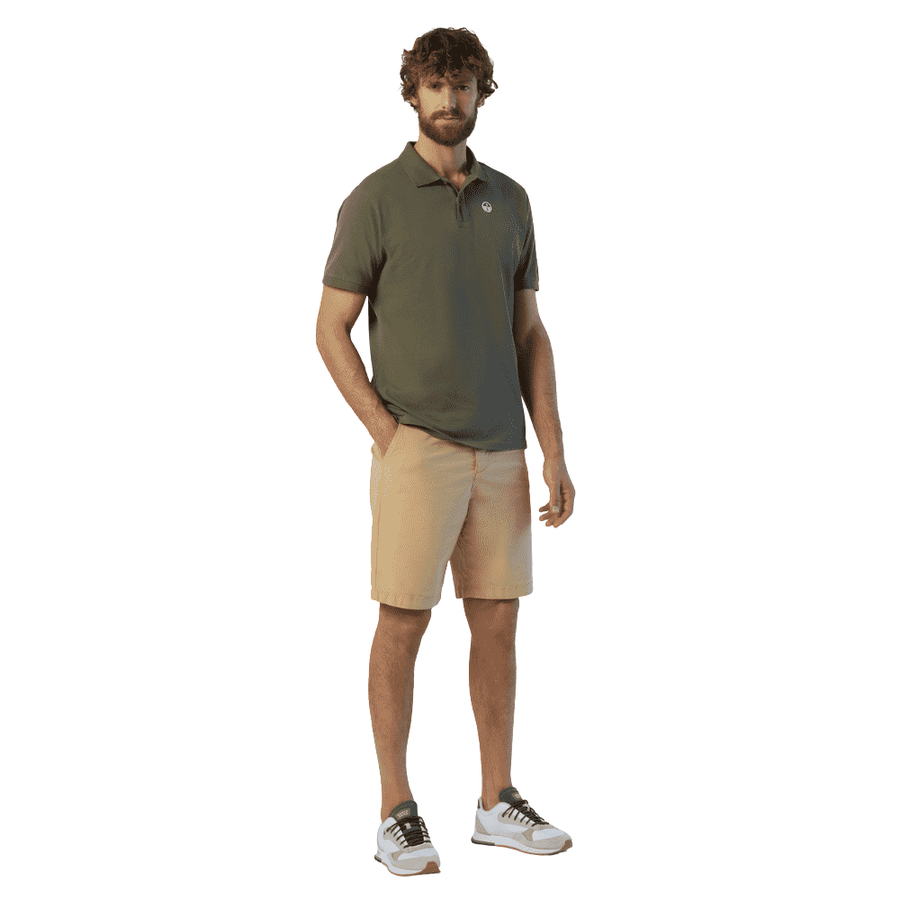 Polo Piqué S/S Dusty Olive