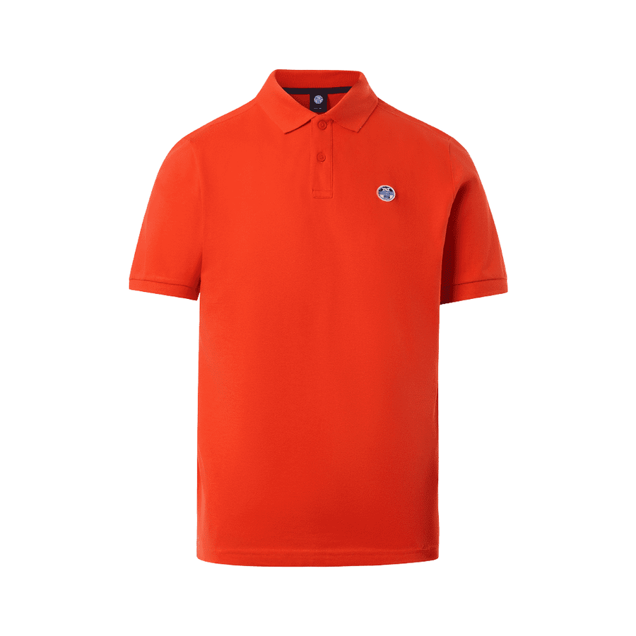 Polera Piqué Bright Orange