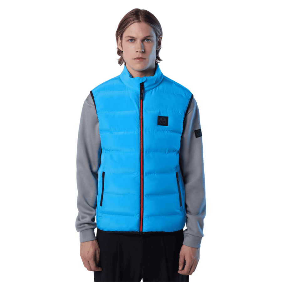 Chaqueta Sin Mangas Utility Azurro