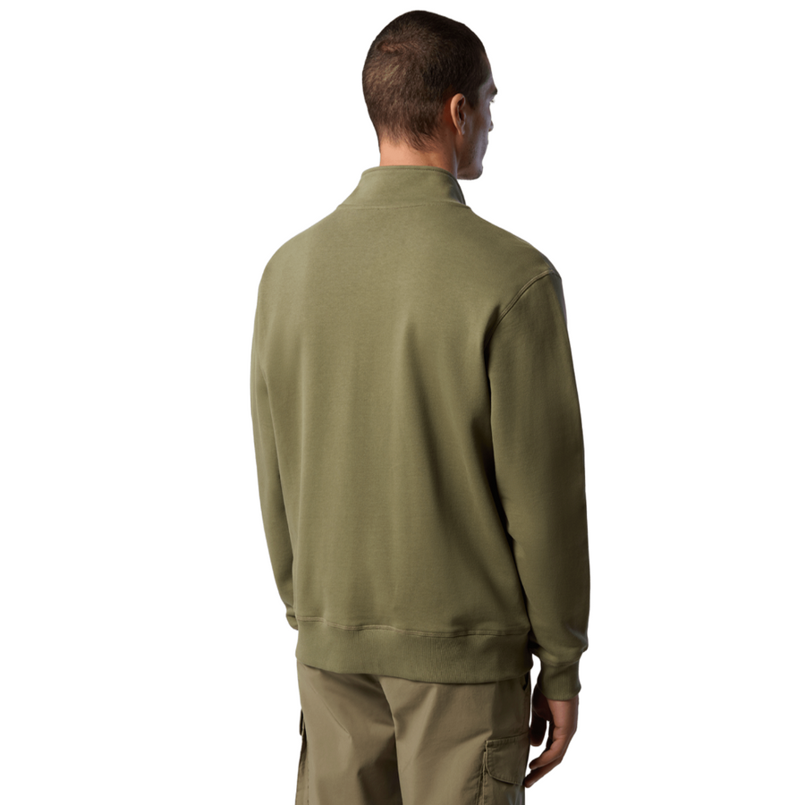 Polerón Full Zip Deep Green