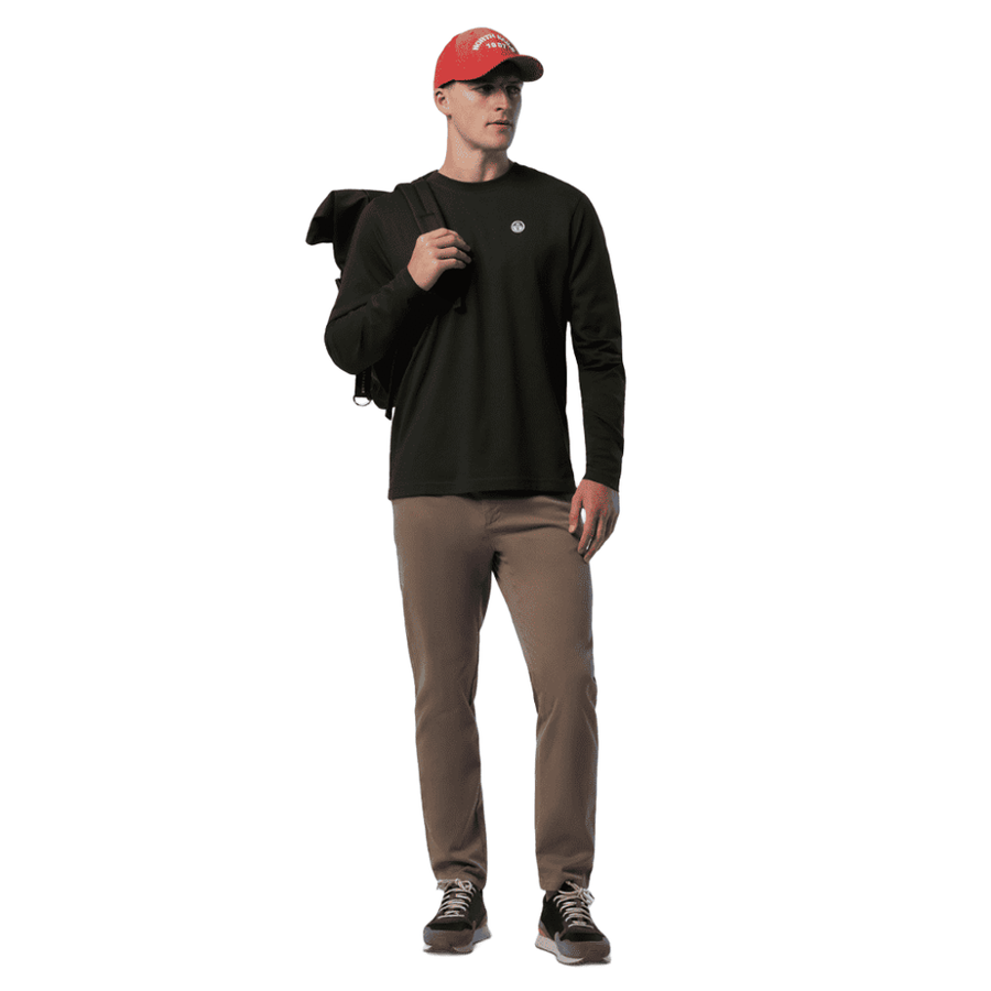 Polera L/S Basic Bollo Forest Green