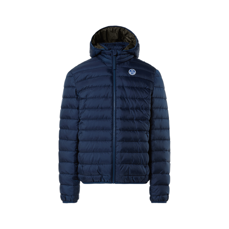 Chaqueta Sky Hoodie Blue Teal