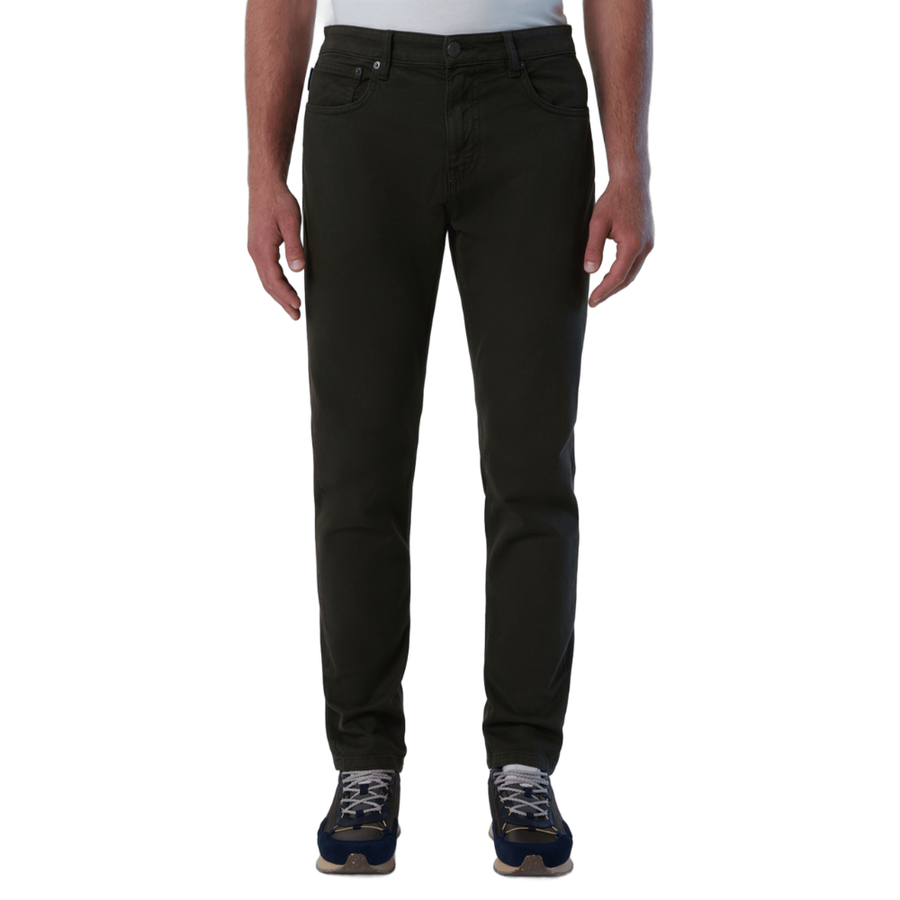 Regular 5 Pocket Denim Forest Night