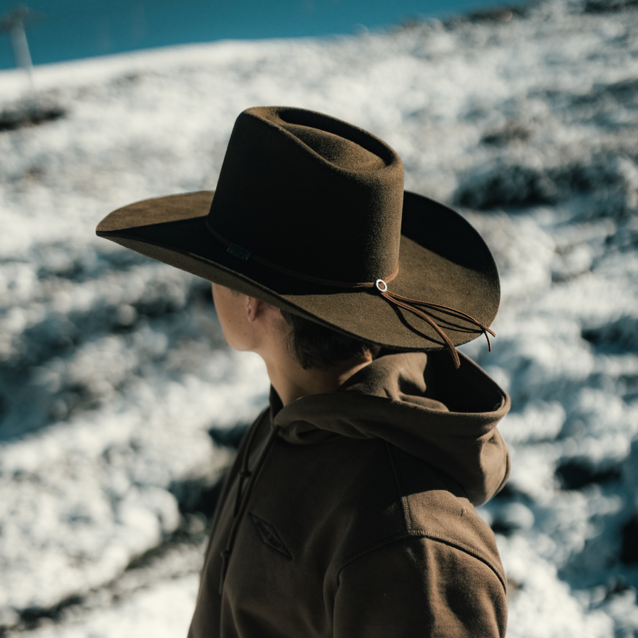 Sombrero Bull Rider Felt Tabaco