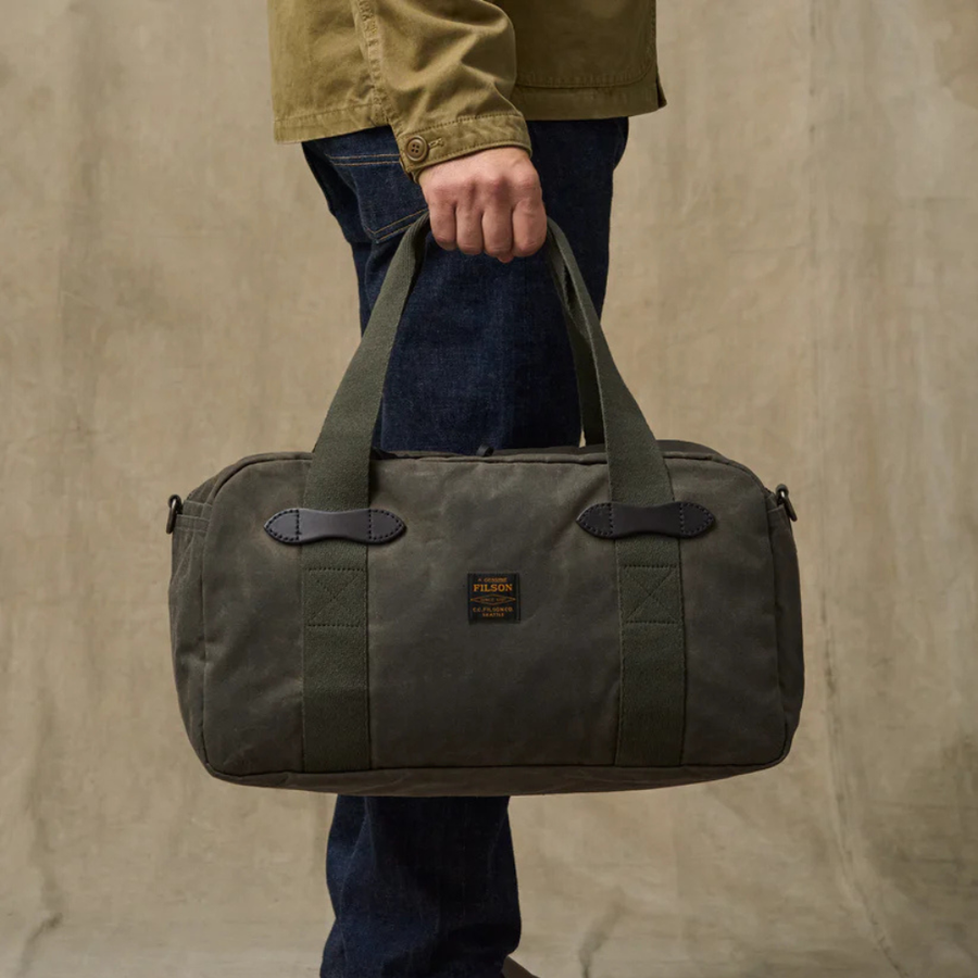 Bolso Tin Cloth Small Duffle Ottergreen