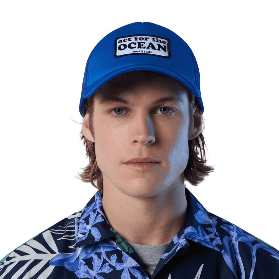 Baseball Polyester Cap Surf Blue