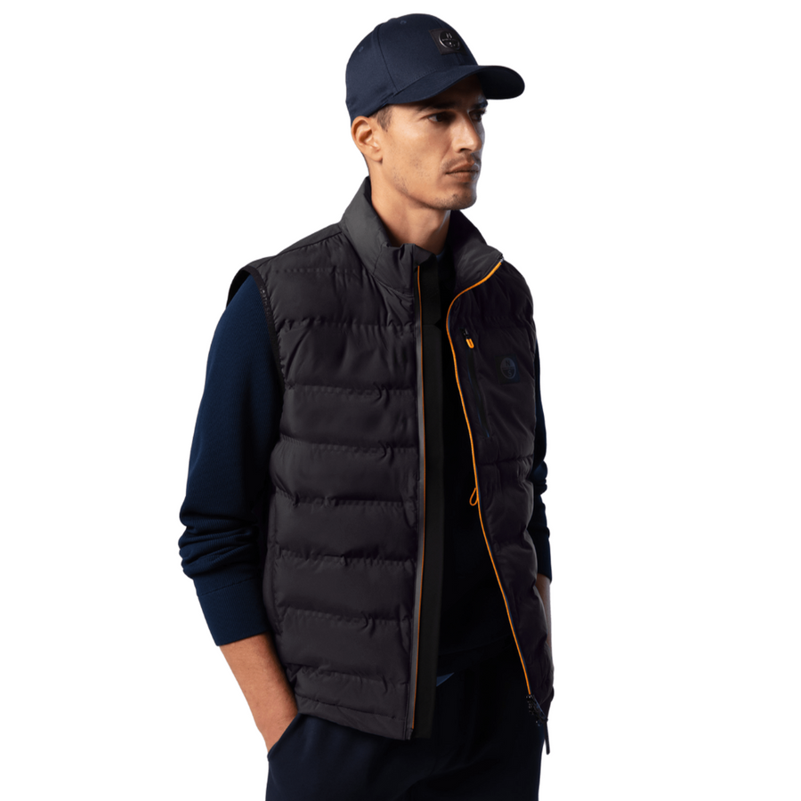 Chaqueta Sin Mangas Tiburon Black