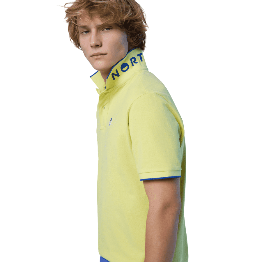 Polo Piqué S/S Contraste Limelight