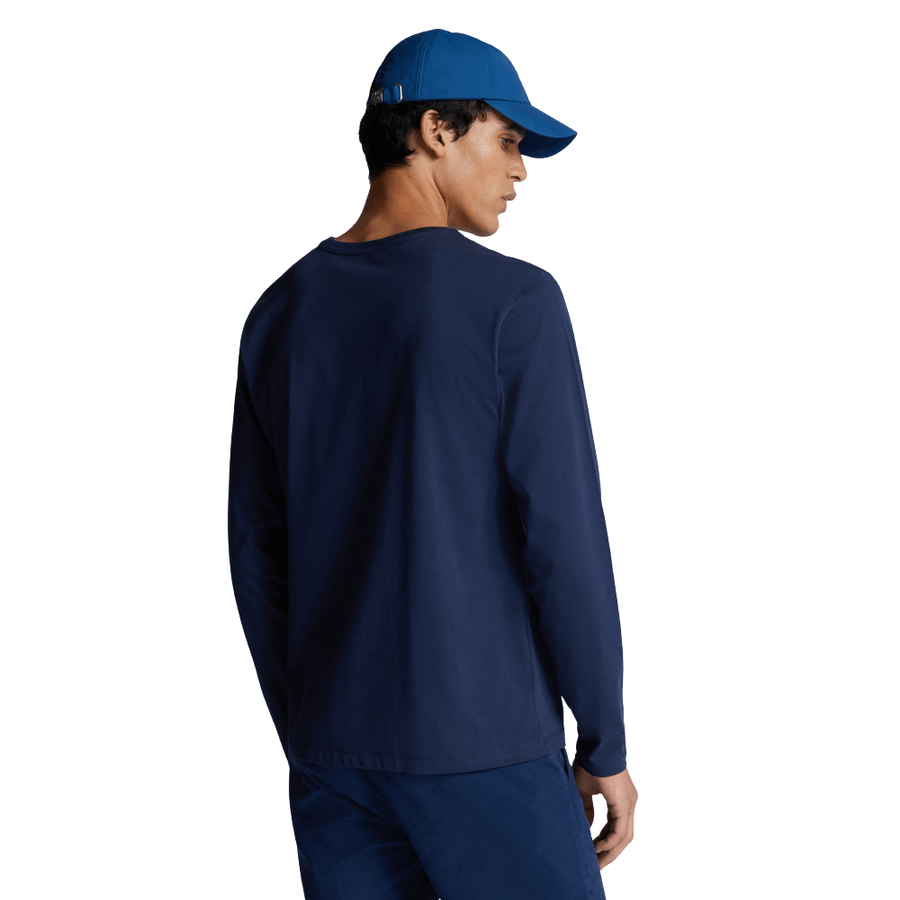 Polera Manga Larga Navy