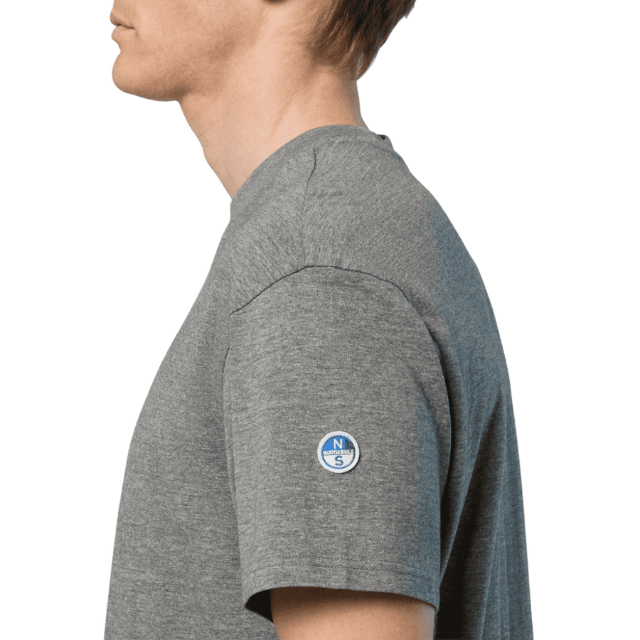 Polera S/S Grey Melange