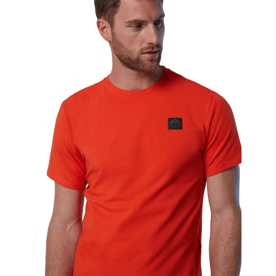 Polera S/S Strech Bright Orange